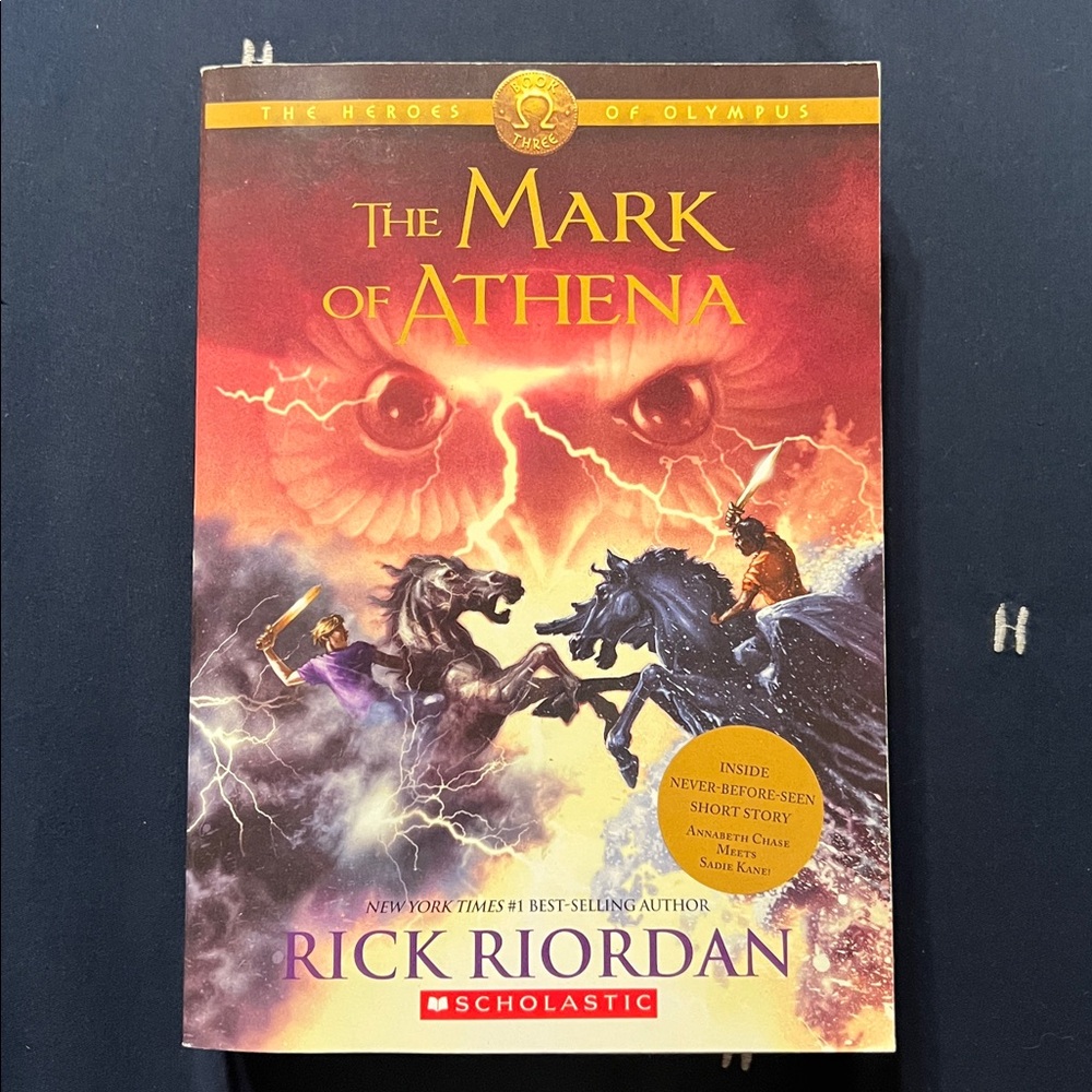 The Mark of Athena Book 3 in The Heroes of Olympus series by Rick Riordan